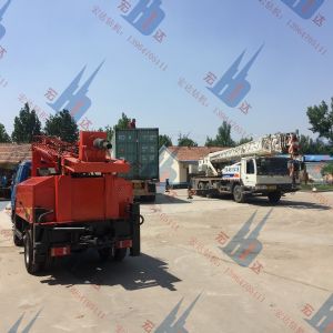 Z-WC400A全液壓車載遙控氣動鉆機